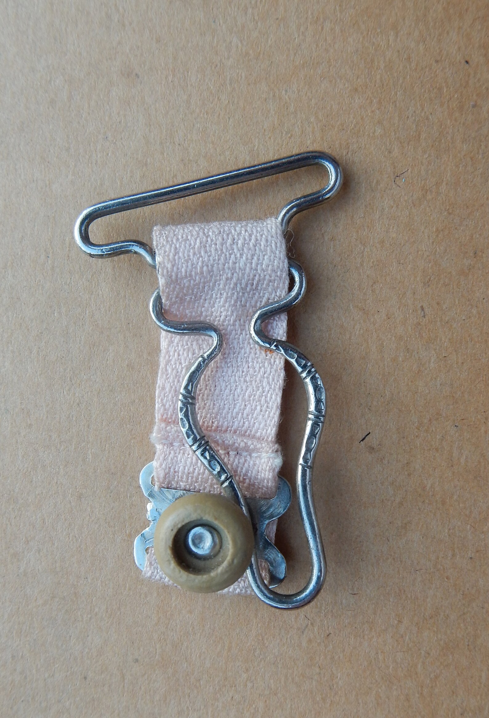 Vintage Metal Suspender Clip Garter Belt 2pcs Etsy