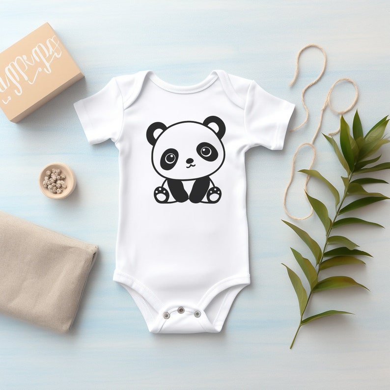 Cute Panda Svg, Dxf , Cute Baby Panda Svg, Cute Animal Svg, Panda Svg