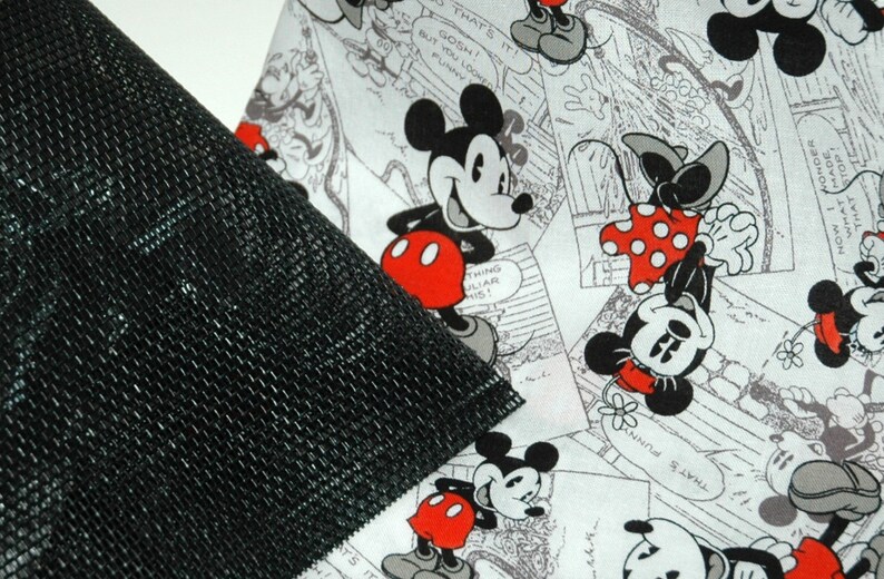 Disney Fabric Car Garbage Bag with Adjustable Strap and Removable Plastic Coated Mesh LIner image 5