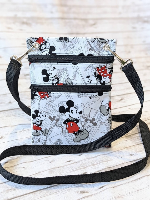 Disney Handmade Fabric Wallet Crossbody Bag Passport Wallet Sling or Purse Made From Disney Fabric for All Occasions the Abby Bag Etsy