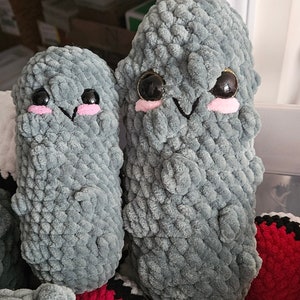 Plushie Pickle Crocheted