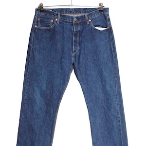 Vintage Levi&#39;s 501 Blue Denim Jeans | Size 36/31 - www.brickvintage.com