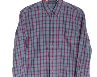 Vintage Pendleton Plaid Cotton Shirt | Size M - www.brickvintage.com