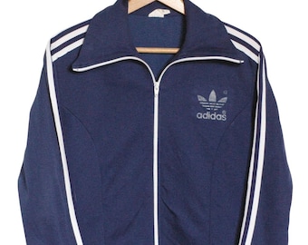 Adidas Originals Vintage 80s Made in Hungaria Hungary Track Zip