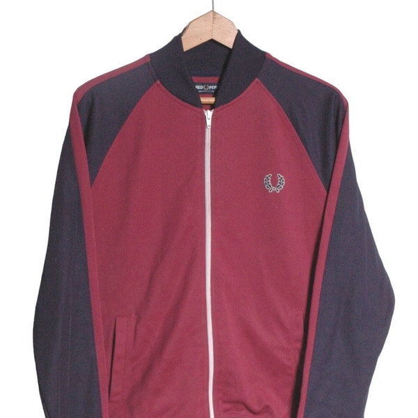 Vintage 1990's Fred Perry Tracksuit Jacket | Size M - www.brickvintage.com