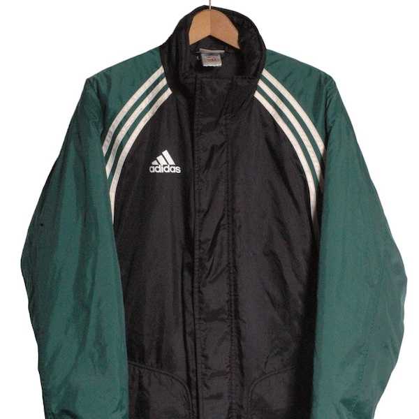 Vintage Adidas Padded Coat Jacket | Size S - www.brickvintage.com