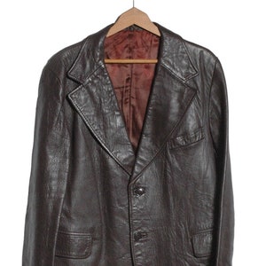 Vintage leather jacket etsy online