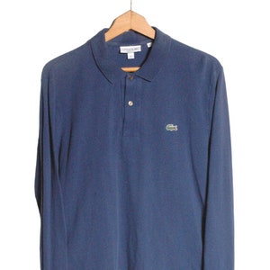 Vintage Lacoste Blue Polo Shirt | Size M - www.brickvintage.com