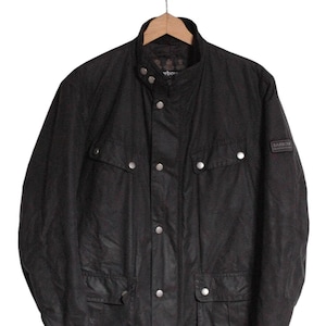 Vintage Barbour International Duke Wax Jacket | Size M - www.brickvintage.com