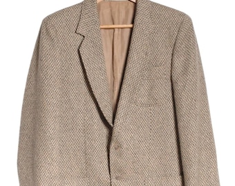 Vintage 1980's Van Gils Tweed Jacket | Size S - www.brickvintage.com