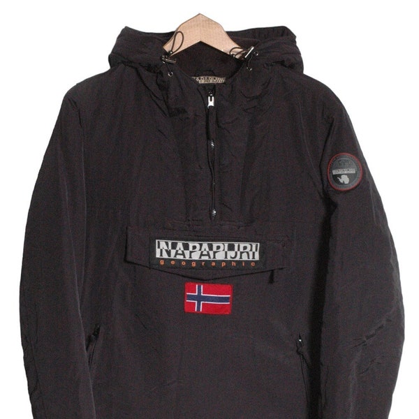 imperméable vintage Napapijri Rainforest anorak | Taille M - www.brickvintage.com