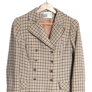 Vintage 1960&#39;s Elgee Of London Tweed Jacket | Size 12 - www.brickvintage.com