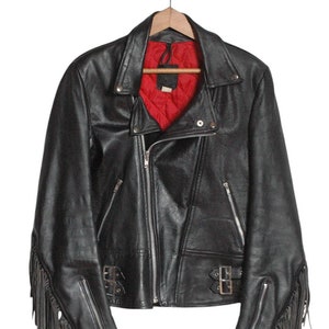 ジャケット・アウター JANBELL leather jacket XL Janbell Leather Jacket - Etsy