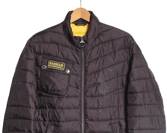 Barbour A205 Border Wax Jacket Navy C42 Vintage 1991 - Etsy