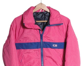 USA製 80s CB sport vintage anorak hoodie Vintage CB Sports Ski Anorak Lightweight Pullover Hoodie
