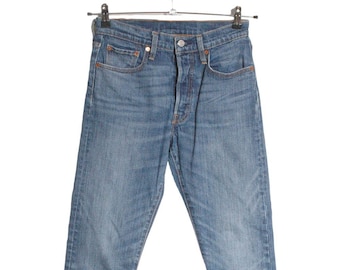 Jean bleu slim Levi's 501 S vintage | Taille 26/30 - www.brickvintage.com