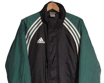 Vintage Adidas Gepolsterte Manteljacke | Größe S - www.brickvintage.com