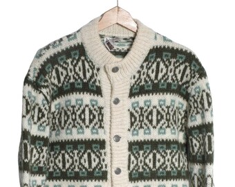 Vintage Runox Danish Nordic Wool Cardigan | Size S  - www.brickvintage.com