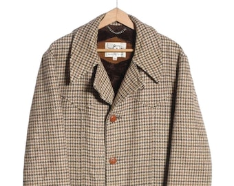 50s WOOLRICH Wool Hunting JKT ウールリッチ USA Vintage Woolrich Hunting Jacket, 1950's Wool Plaid Coat