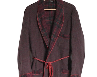 Robe de chambre Welch Margetson vintage des années 1960 | Taille L - www.brickvintage.com