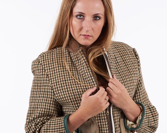 Reworked Harris Tweed Dogtooth Jacket 12 - www.brickvintage.com