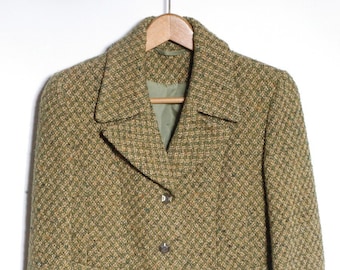 Vintage 1960's Handmade Wool Jacket | Size 10 - www.brickvintage.com