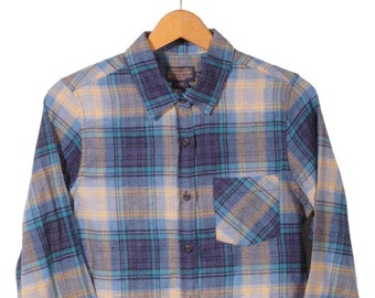 Camisa Vintage Pendleton Cuadros / Talla 10 - www.brickvintage.com