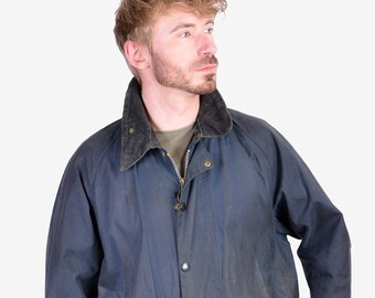 Vintage Barbour Bedale Wax Jacket Size 