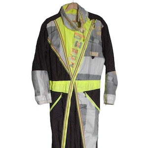 Vintage Luhta Neon Ski Suit | Size 16 - www.brickvintage.com