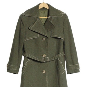 70s Loden Coat - Etsy