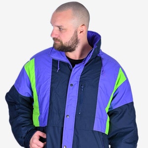 Blue Ski Jacket Etsy Ireland