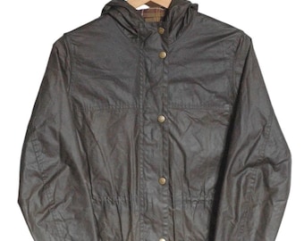 Ladies Barbour NT Dales National Trust Olive Wax Cotton Jacket Size UK 10 US 6 Etsy Canada