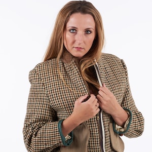 Reworked Harris Tweed Dogtooth Jacket 12 - www.brickvintage.com