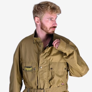 Vintage Belstaff Nylon Motorcycle Jacket | Size L - www.brickvintage.com