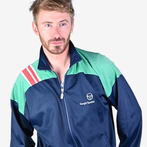 【Italy製】80s Sergio Tacchini track jacket Sergio Tacchini Star 80's Track Jacket – Very Tennis Very
