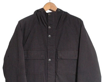 Vintage Carhartt Mosley Black Parka Jacket | Size XL - www.brickvintage.com