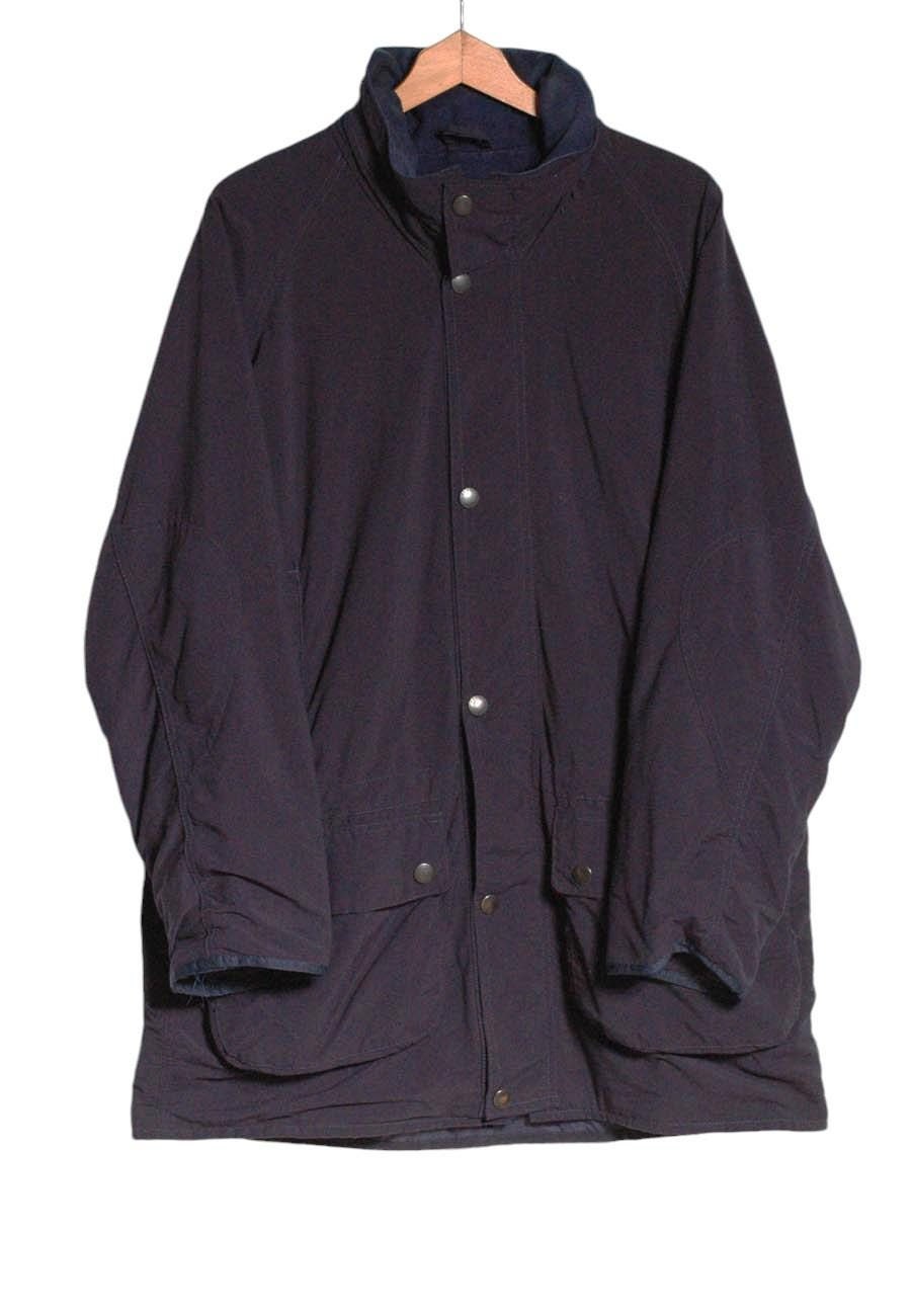 Vintage Barbour A952 Navy Blue Jacket Coat | Size L - Www