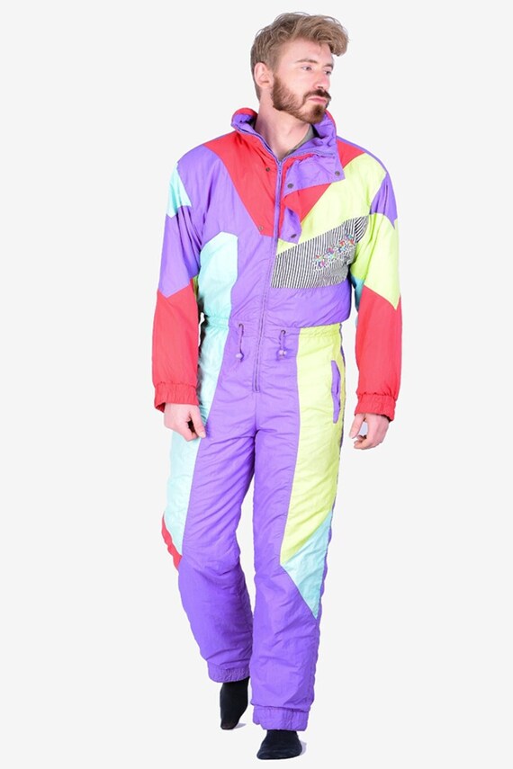 Vintage 1980's Rodeo Ski Suit Size S 