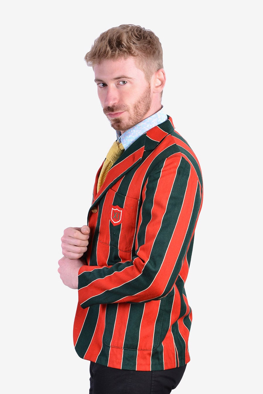 Vintage 1950's Striped College University Blazer Size 36 - Etsy