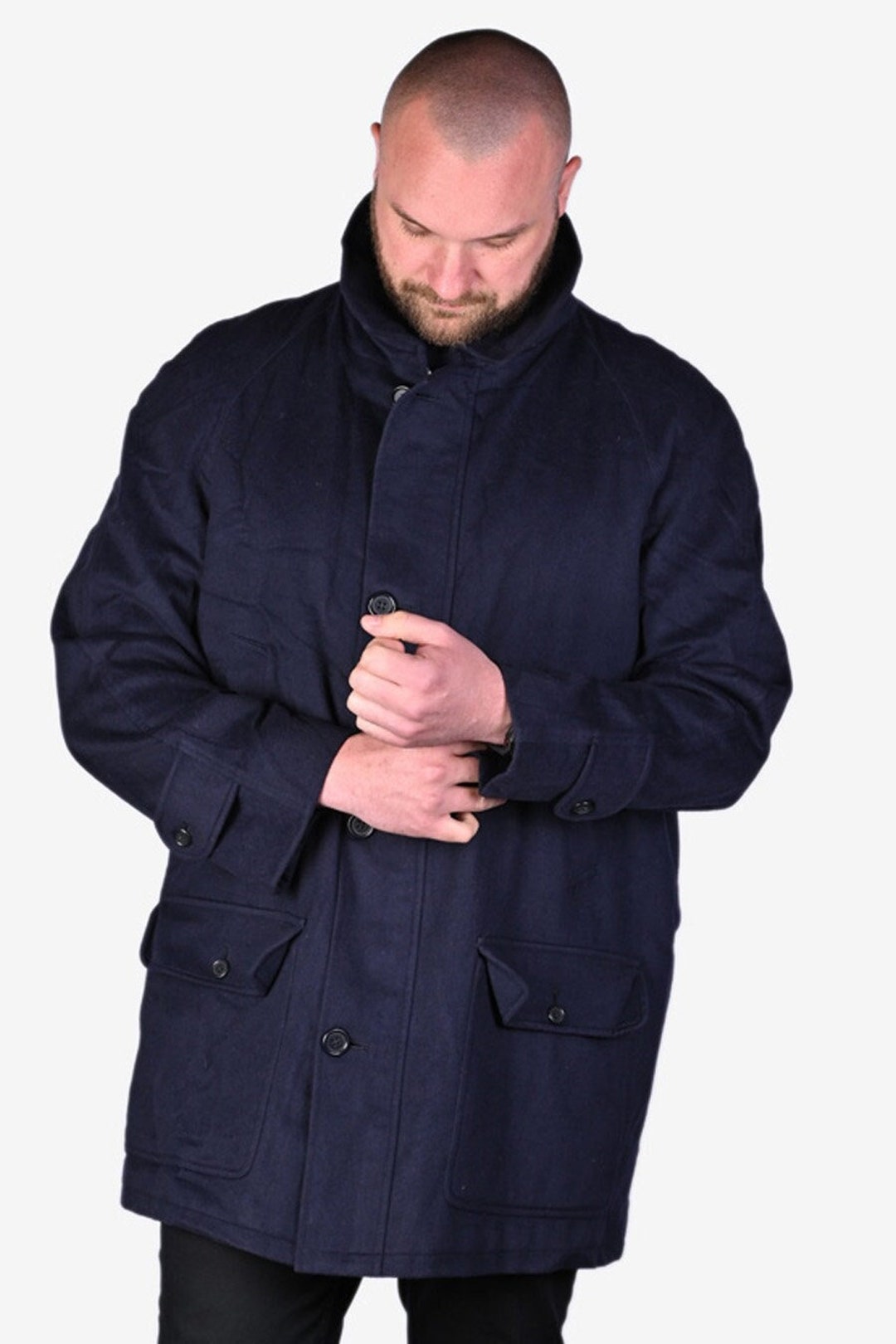 ジャケット・アウター 80s vintage Burberry wool blouson Vtg 80s BURBERRYS Green Suede Leather Wool Lined Nova Check