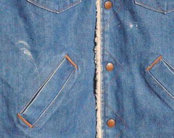 Vintage 1970's Wrangler Wrange Coat | Size XL - Www.brickvintage