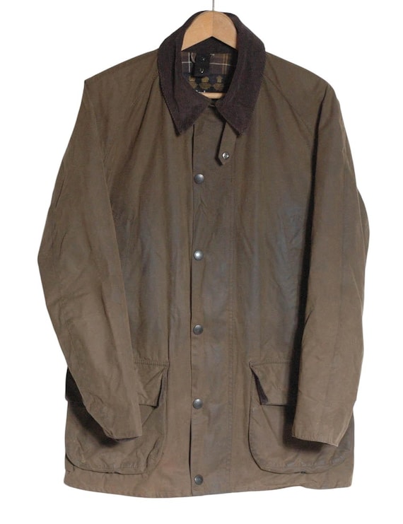 Vintage Barbour Bristol Wax Jacket | Size S - Www.brickvintage.com