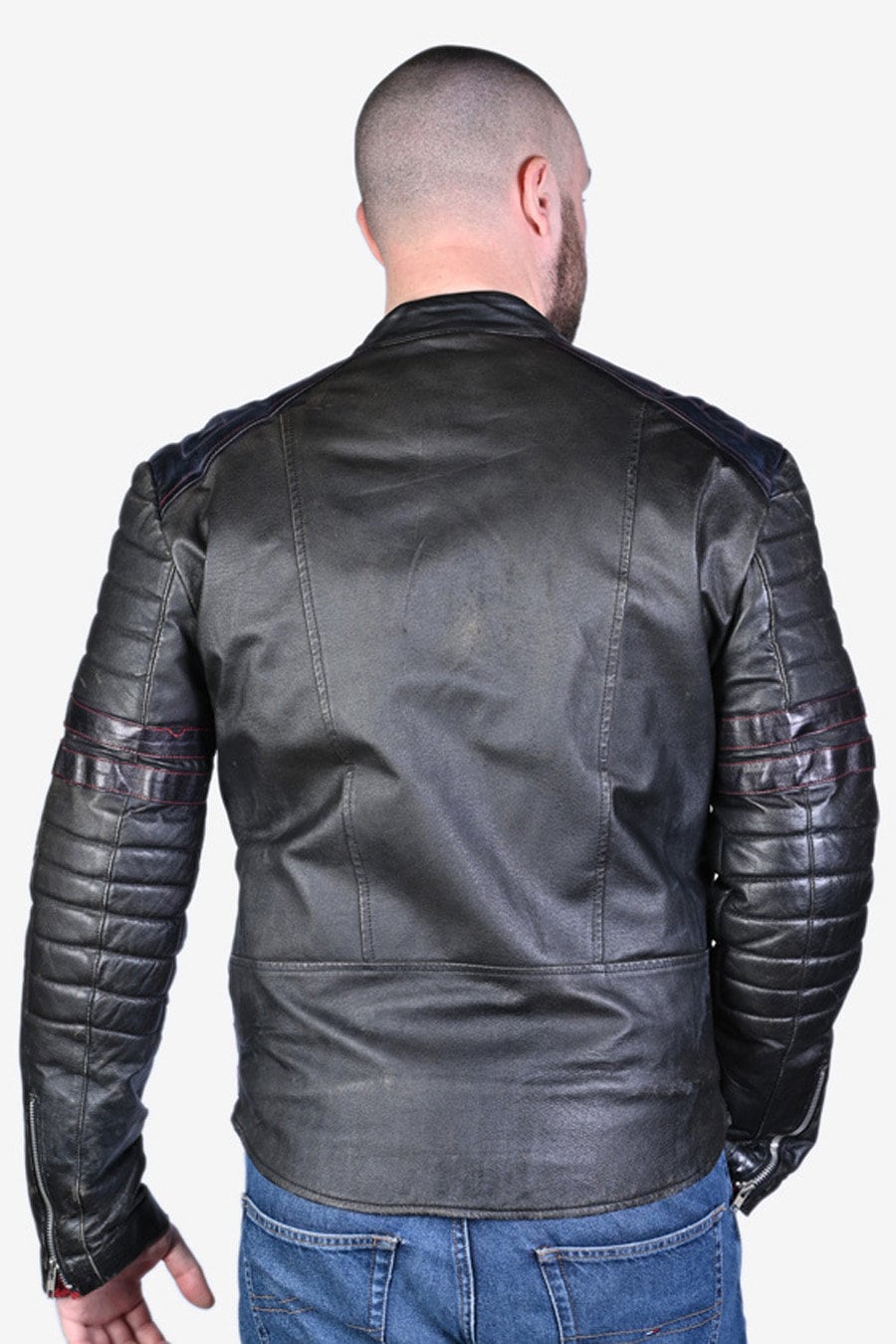 Vintage Campari Vanguard Mk1 Leather Biker Jacket | Size L - Www