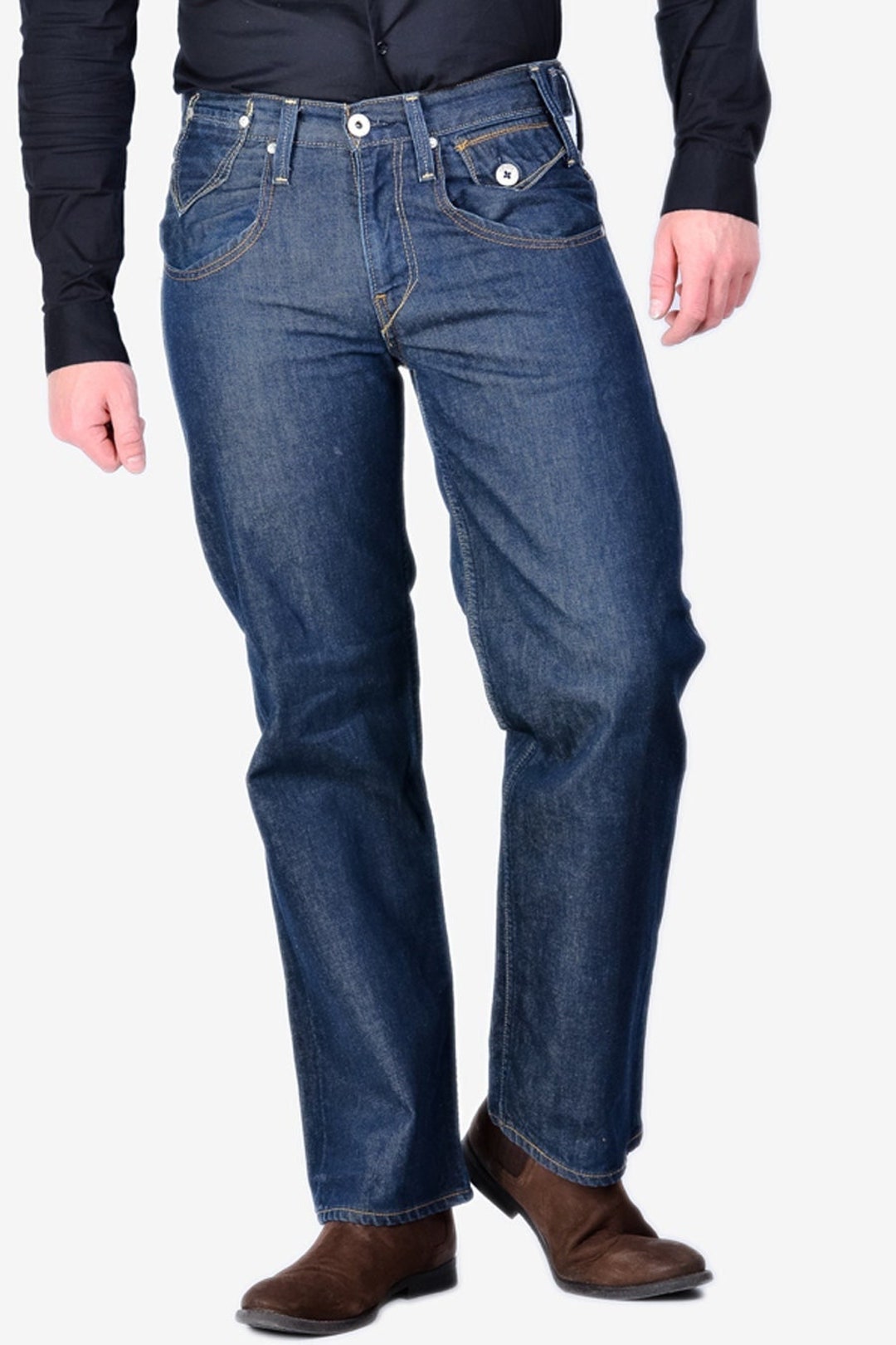 Vintage Levi's 503 Loose Straight Leg Jeans Size 30/30 - Etsy Sweden