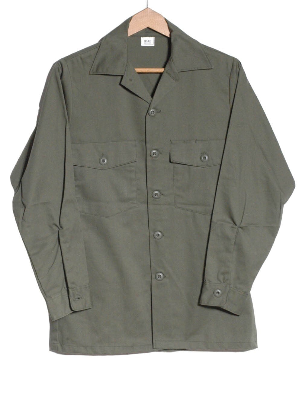 Vintage Unissued US Army OG Utility Shirt | Size S - Www 
