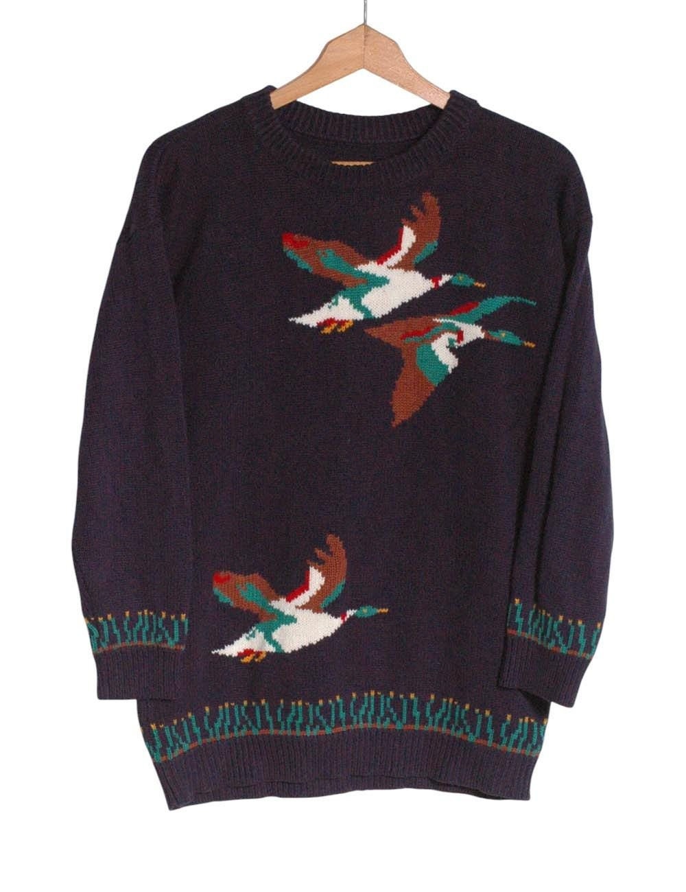 time is on 【COTTON DUCK JUMPER】 Vintage 1980's BHS Duck Jumper | Size 12 - Www.brickvintage.com - Etsy
