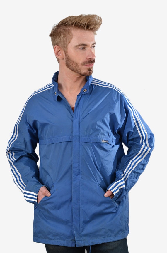 adidas windcheater blue