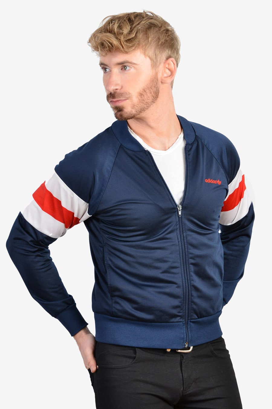 Image of Retro 1970's Adidas Track Top | Size Xs - Www.brickvintage.com