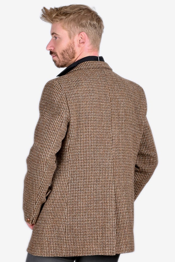 Vintage 1960's Hodges Harris Tweed Jacket | Size … - image 5