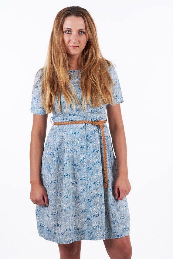 Vintage 1950's Handmade Print Tea Dress 8 - www.br